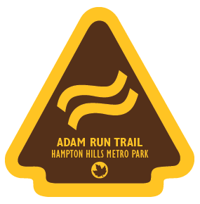 Adam Run Trail Sticker