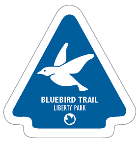 Bluebird Trail Sticker