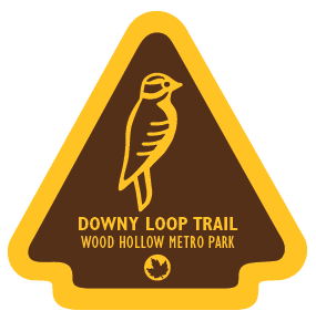 Downy Loop Trail Sticker