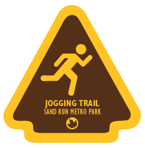 Jogging Trail Sticker