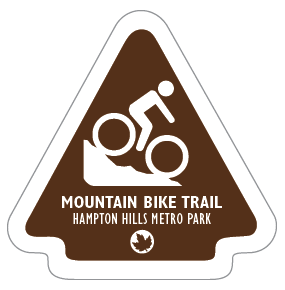 Mountain Bike Trail Sticker