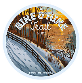 SMP Bike Hike sticker