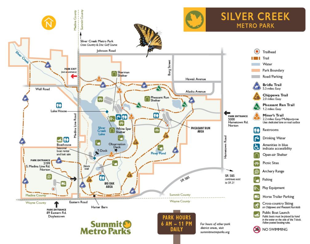Silver Creek Map