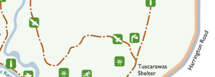 Redwing Trail map