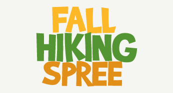 FALL HIKING SPREE logo