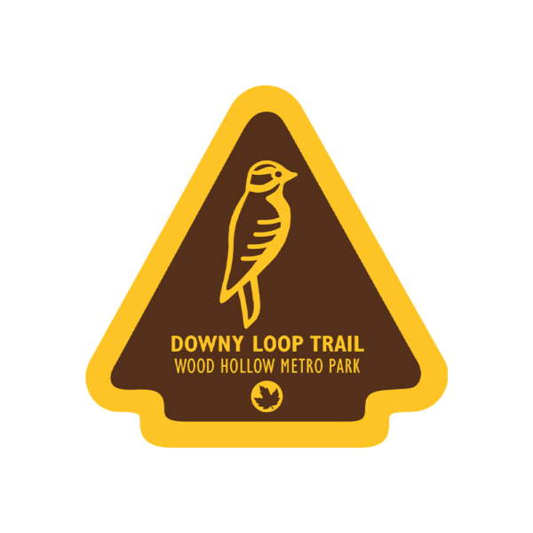 Downy Loop Trail Sticker