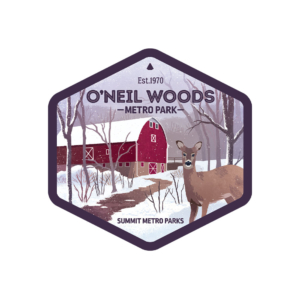 O'Neil Woods Metro Park Sticker or Magnet