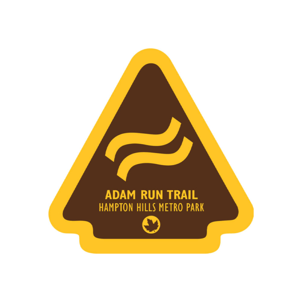 Adam Run Trail Sticker