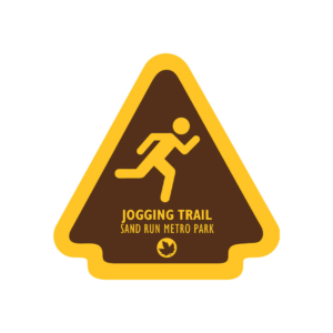 Jogging Trail Sticker