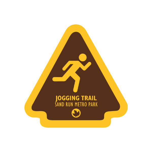Jogging Trail Sticker