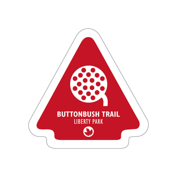 Buttonbush Trail Sticker