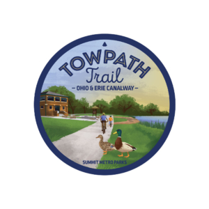 Towpath Trail Sticker or Magnet
