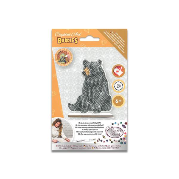 Crystal Art Wildlife Buddies Craft Kit