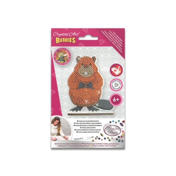 Crystal Art Wildlife Buddies Craft Kit