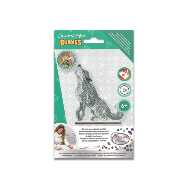 Crystal Art Wildlife Buddies Craft Kit