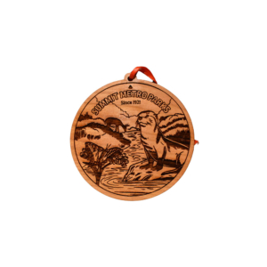 SMP Otter Wooden Ornament