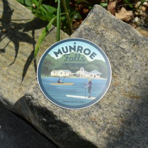 Munroe Falls Metro Park Sticker or Magnet