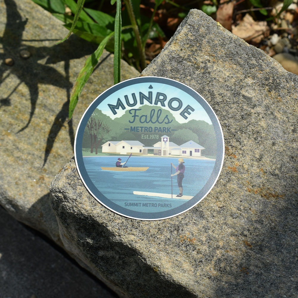 Munroe Falls Metro Park Sticker or Magnet