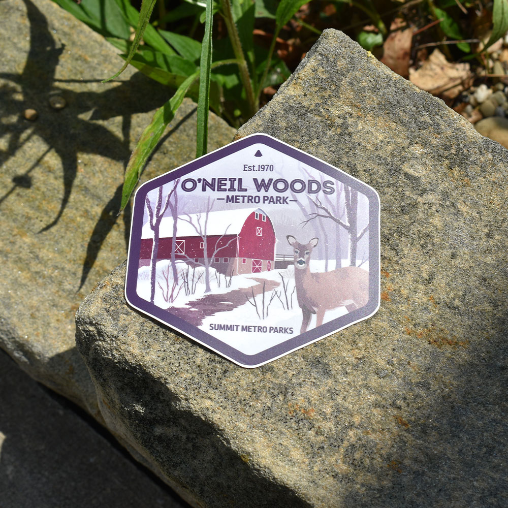 O'Neil Woods Metro Park Sticker or Magnet