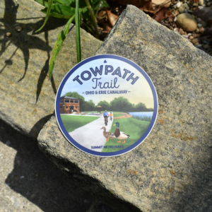 Towpath Trail Sticker or Magnet