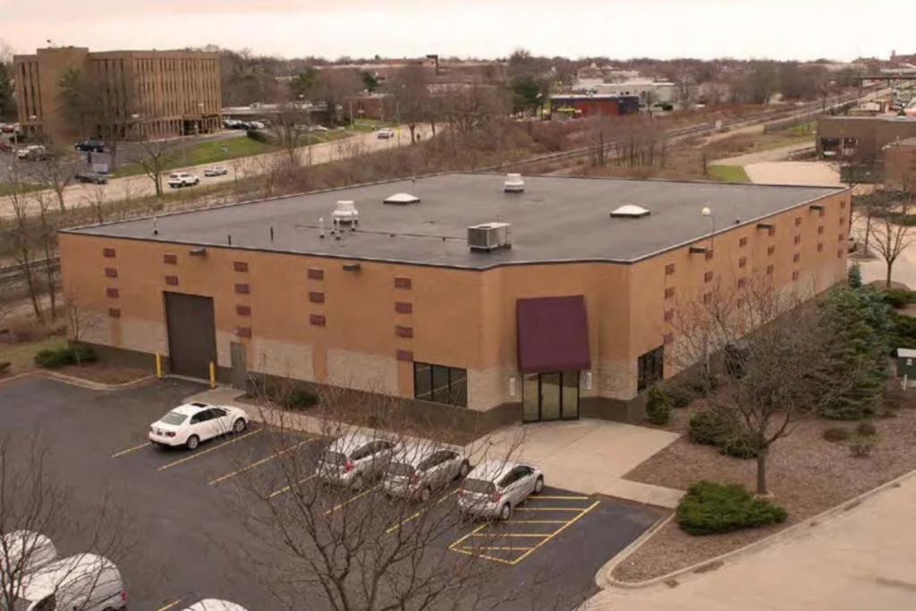 The newly acquired building on S. Broadway St. will be renovated to become the Central Maintenance Facility.