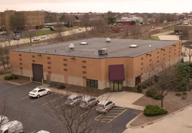 The newly acquired building on S. Broadway St. will be renovated to become the Central Maintenance Facility.