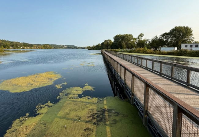 Floating Section Of Towpath Trail In 2025