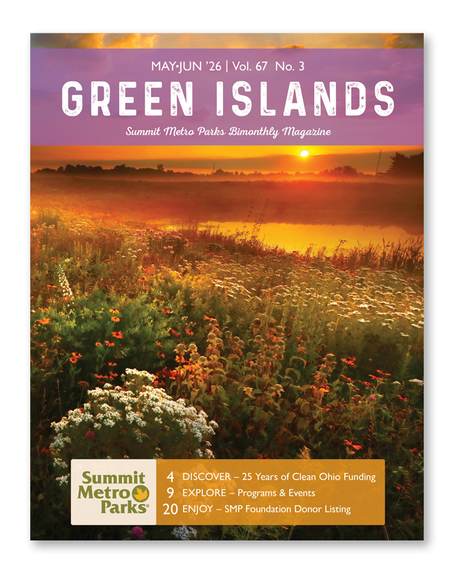 The cover of the May/June 2026 Green Islands magazine.
