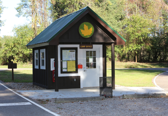 The camp office at Nimisila Reservoir.